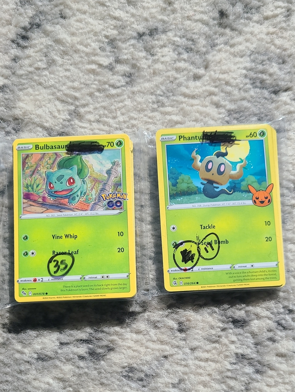 Pokemon Bulk Lot Of 52